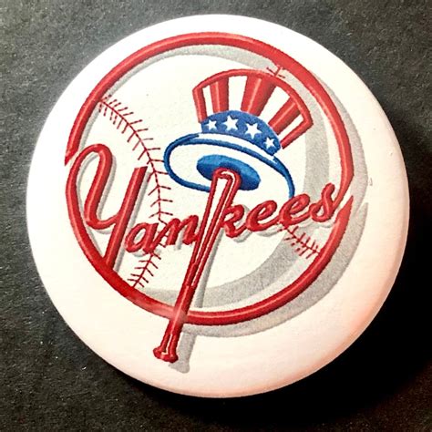 Vintage New York Yankees Top Hat Baseball Team Logo 2 1/4 Inch - Etsy