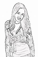 Coloring Pages Of Hannah Montana The Movie  Home sketch template