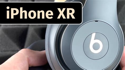 How do I pair beats wireless headphones to my iPhone XR? - YouTube