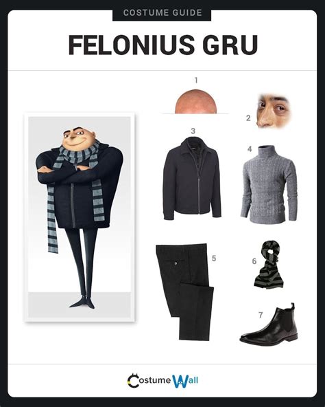 Dress Like Gru | Minion halloween costumes, Halloween outfits, Gru costume