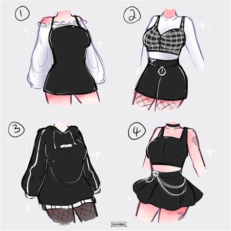 Lucy // 4 Oct // IRL Chibi on Instagram: “🖤Monochrome outfits🖤 . Which ...