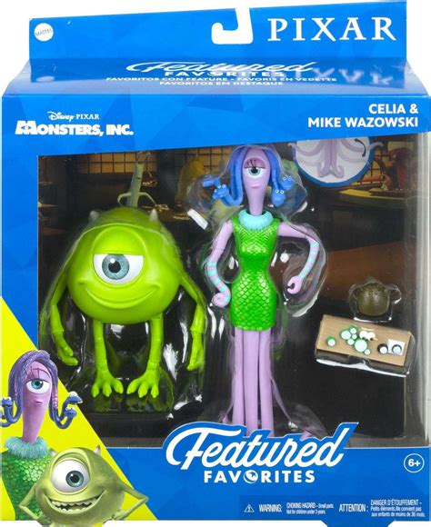 Disney Pixar Featured Favorites Celia And Mike Wazowski Monsters Inc ...