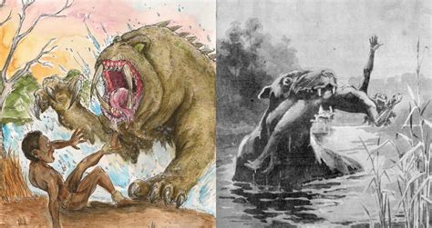 The Bunyip, The Human-Eating Monster Of Australian Legend