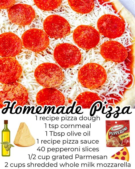 Best Homemade Pizza Recipe • Food Folks and Fun