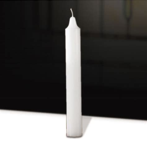 Stearine Candles - 1-1/2 x 12 - 6/bx, Church Supplies: Autom