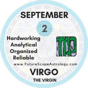 September 2 Birthday: Personality, Zodiac Sign, Compatibility, Ruling Planet, Element, Health ...