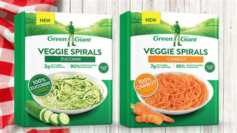 Green Giant Debuts Veggie Spirals in 4 Flavors for Low-Carb Cravings