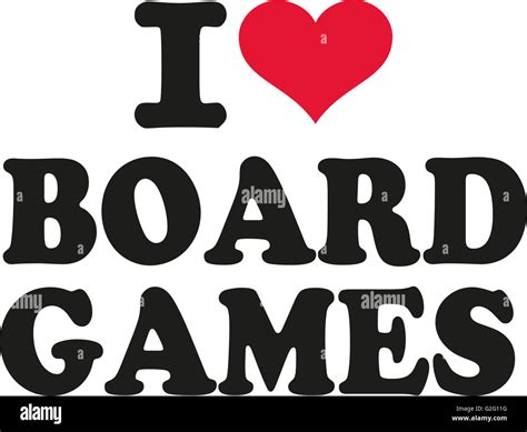 I love board games Stock Photo - Alamy