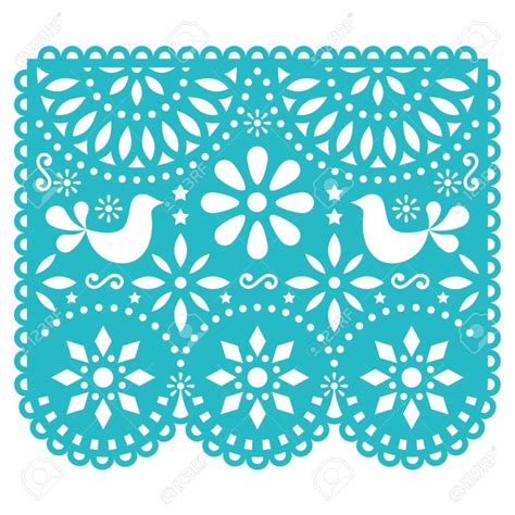 Papel Picado Template: Easy Instructions To Create Beautiful Mexican Cut-Out Decorations ...
