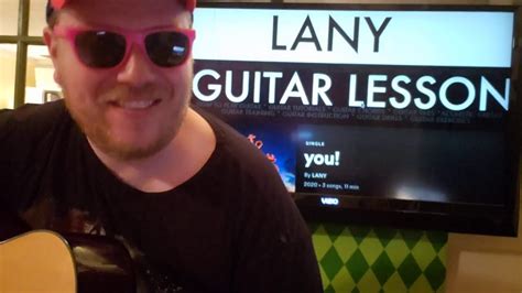 How To Play you! LANY // easy guitar tutorial beginner lesson easy chords - YouTube