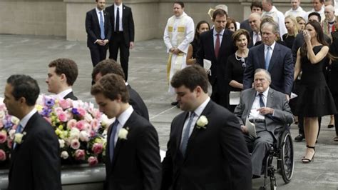 Barbara Bush remembered at funeral for her grit, grace and humor - Los ...