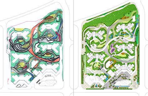 Landscape Design Development#Organic forms (Arch. M_Oplado 2017 ...