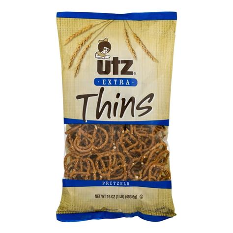 Utz Pretzels, Extra Thins 16 oz. - Walmart.com - Walmart.com