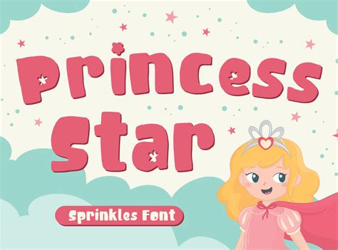 Princess Star - Sprinkles Font by TypeFactory Co on Dribbble