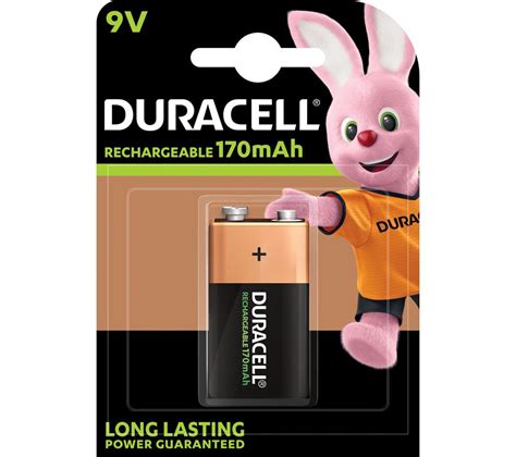 DURACELL HR9V/DC1604 9V Rechargeable NiMH Battery Fast Delivery | Currysie