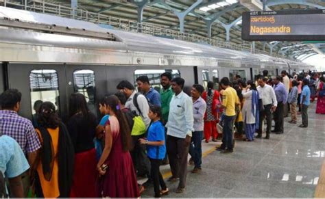 Why crowd management is needed at Yeshwanthpur Metro Station - Citizen Matters, Bengaluru