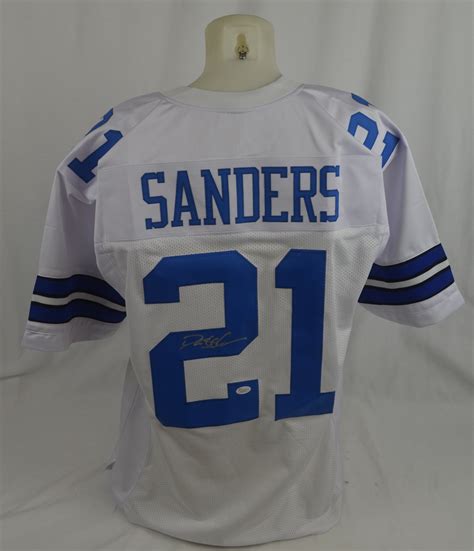 Lot Detail - Deion Sanders Autographed Dallas Cowboys Jersey