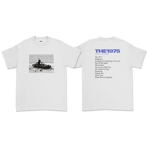 Jual THE 1975 - BFIAFL T-SHIRT (DEPAN BELAKANG) - Putih, S - Kota ...