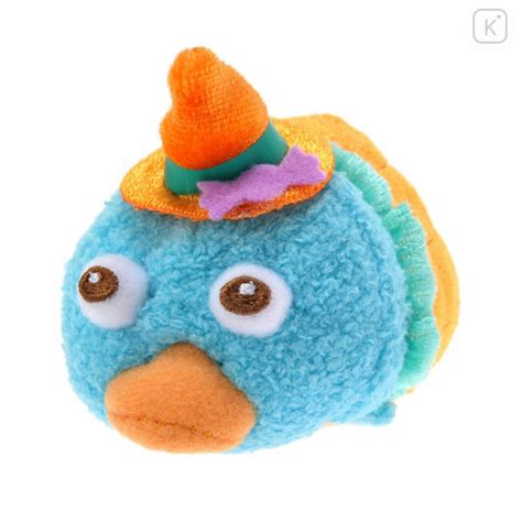 Japan Disney Tsum Tsum Mini Plush - Pumpkin Perry the Platypus × Halloween | Kawaii Limited