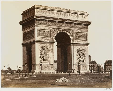 Edouard Baldus | Arc de triomphe de l'Ètoile | The Metropolitan Museum of Art