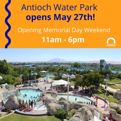 Antioch Water Park reopens for 2023 season Saturday, May 27 | Antioch ...