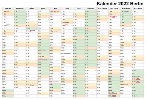 Sommerferien Berlin 2024 Kalender - Golda Kandace