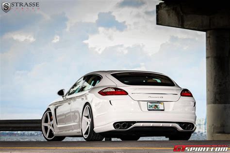 Porsche Panamera on 22 Inch Strasse Forged Wheels - GTspirit