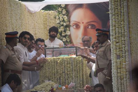 at Sridevi's Funeral in Mumbai on 28th Feb 2018 / Sridevi - Bollywood ...