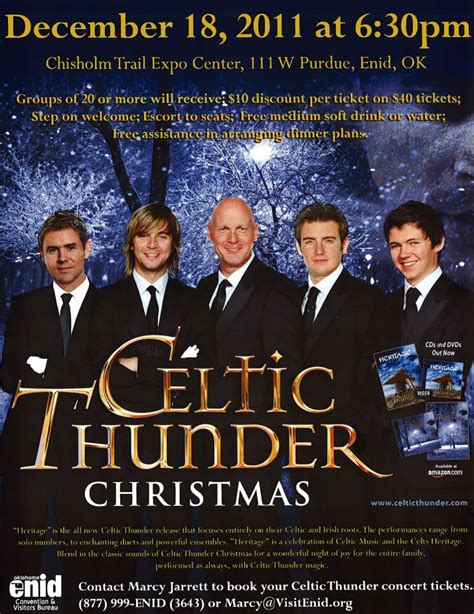 Celtic Thunder Christmas | | Celtic thunder, Celtic, How to plan