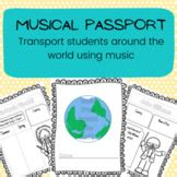 Passport Template Students Name Teaching Resources | TpT