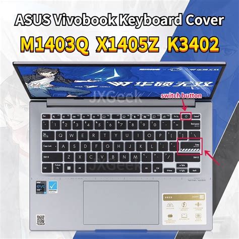 ASUS Vivobook S14 Oled M1403Q Keyboard Cover X1405Z K3402 K3402Z Laptop ...