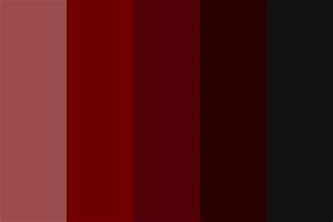 red and black color swatches from the side to the top, showing ...