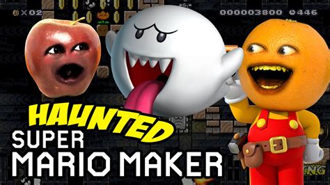 Annoying Orange - Haunted Super Mario Maker! w/ Midget Apple #SHOCKTOBER - YouTube