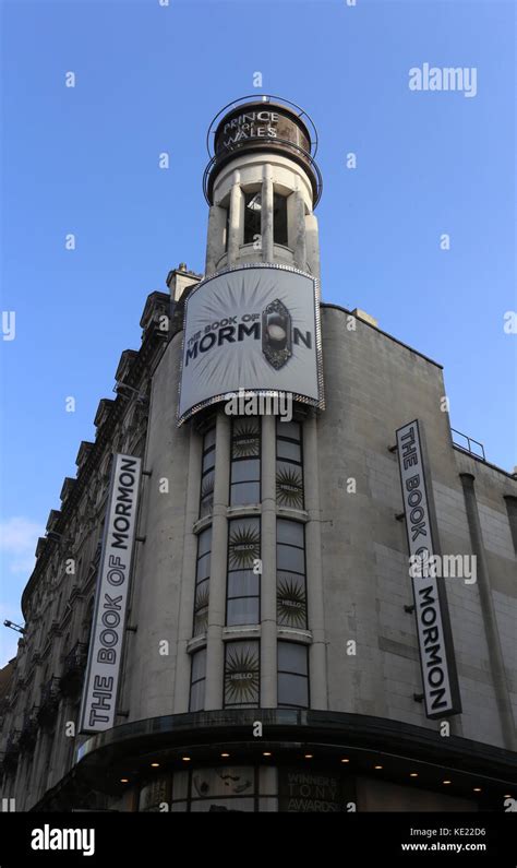 The Book of Mormon Musical at Prince of Wales Theatre London UK October 2017 Stock Photo - Alamy