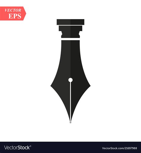 Calligraphy Pen Tip Vector