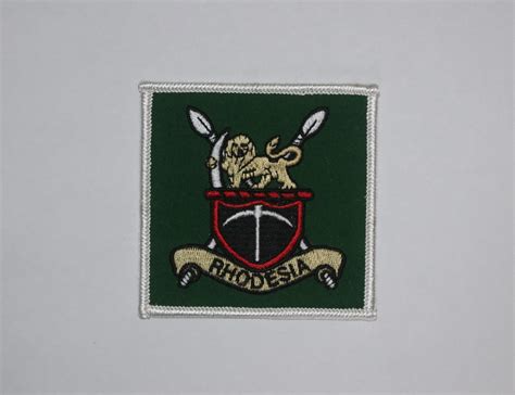 RHODESIA RHODESIAN CLOTH PATCH - AB Insignia