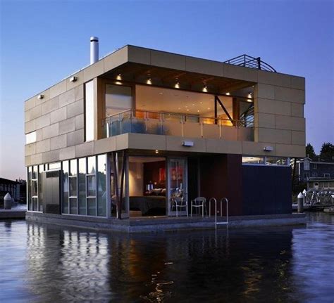 Floating house in Seattle | Floating house, Floating architecture ...