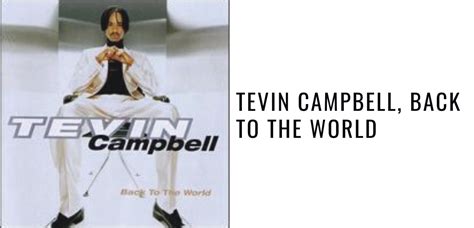 Flashback Friday Album Review: Tevin Campbell, Back to the World - Reviews & Dunn