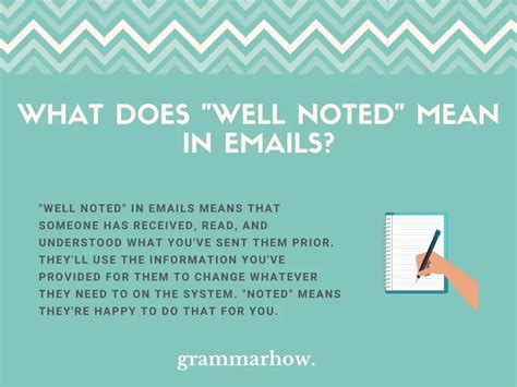 "Well Noted" Meaning In Emails (And 12 Better Synonyms)