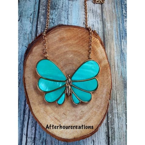 Turquoise Butterfly - Etsy