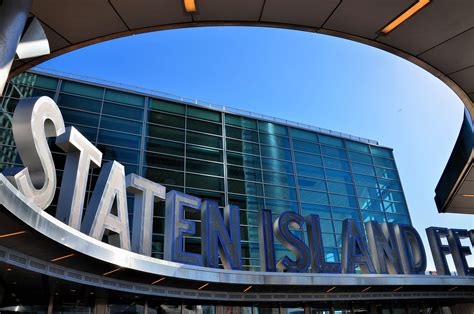 Staten Island Ferry Terminal Entrance in New York City, New York - Encircle Photos