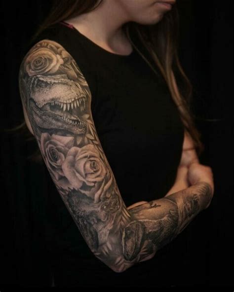 101 Best Dinosaur Sleeve Tattoo Ideas That Will Blow Your Mind!