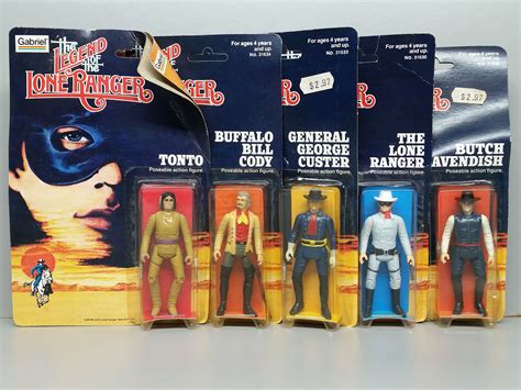 The Legend of the Lone Ranger action figures by Gabriel 1980 | Etsy in 2020 | Lone ranger ...