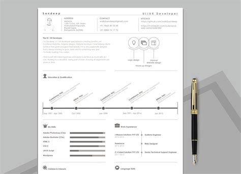 Best Timeline CV Resume Template Free in 2024 - ResumeKraft