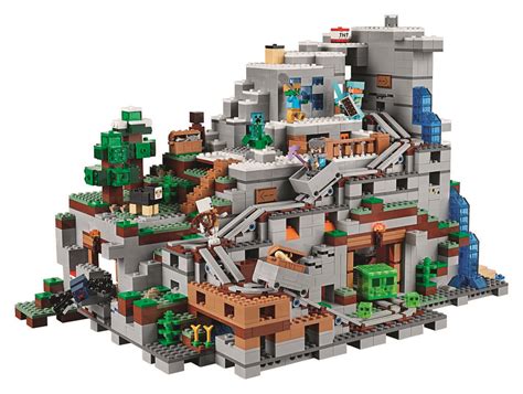 LEGO Minecraft 21137 The Mountain Cave : l'annonce officielle - HelloBricks