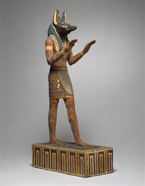 Statuette of Anubis | Ptolemaic Period | The Metropolitan Museum of Art | Ancient egyptian art ...