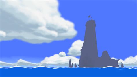 Wind Waker Sightseeing - Dragon Roost Island 2 by iamYORGOS on DeviantArt