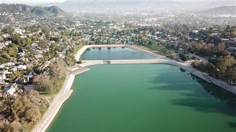 The Silver Lake Reservoir is looking a little green, but LADWP says it ...