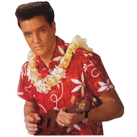 elvis presley in hawaii | Elvis Presley Blue Hawaii Blank Greeting Card ...