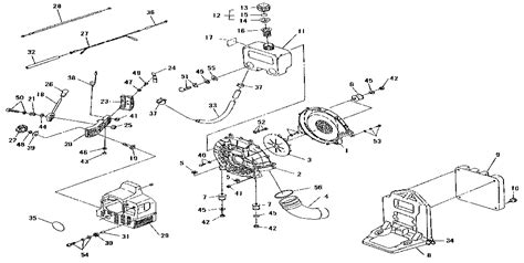 Craftsman leaf blower fuel line diagram